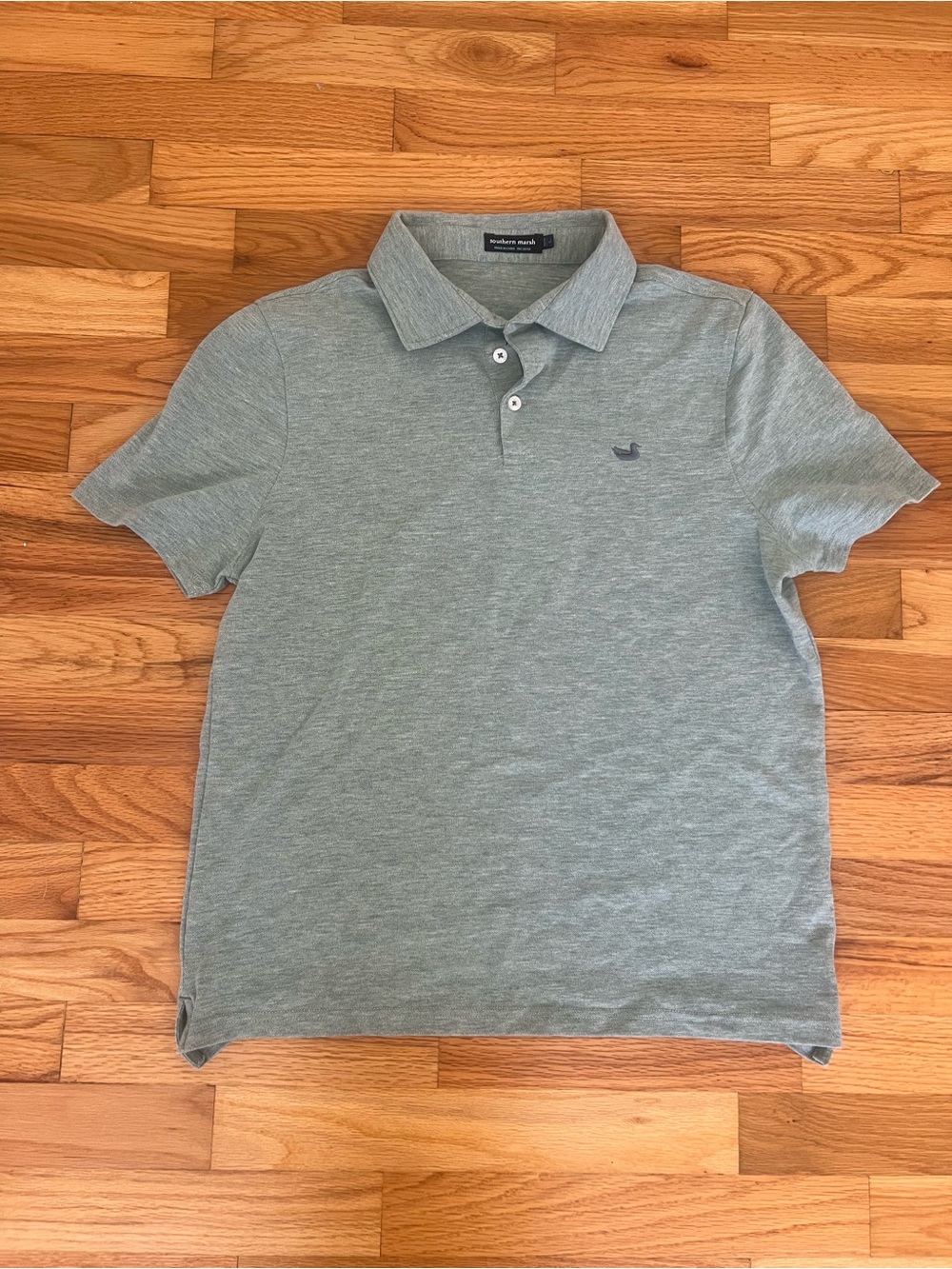 Southern Marsh Heather Green Youth Polo Shirt